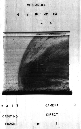 Illustration for article titled The first image of Earth taken by a weather satellite